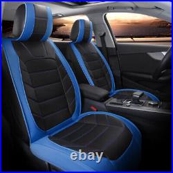 For 2019-2022 Toyota RAV4 Car Seat Covers 5 Seat Front &Rear Full Set PU Leather