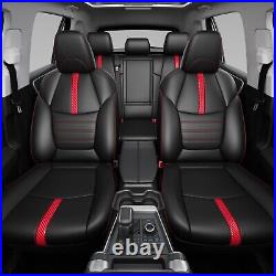 For 2019-2024 Toyota RAV4 Hybrid(Non XSE) Seat Cover PU Car Seat Protector