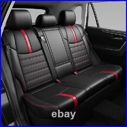 For 2019-2024 Toyota RAV4 Hybrid(Non XSE) Seat Cover PU Car Seat Protector