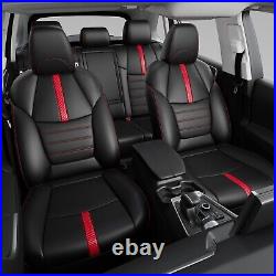 For 2019-2024 Toyota RAV4 Hybrid(Non XSE) Seat Cover PU Car Seat Protector