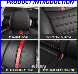 For 2019-2024 Toyota RAV4 Hybrid(Non XSE) Seat Cover PU Car Seat Protector