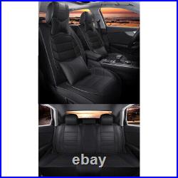 For Acura TSX TL 04-14 Car Seat Cover Leather 5 Seat Full Set Front Rear Cushion