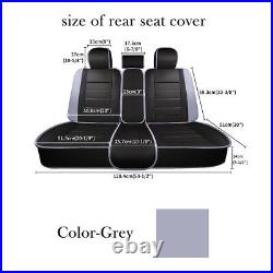 For Cadillac CTS 2008+ / SRX 10-16 Car Seat Cover Full Set Front Rear Cushion US