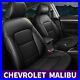 For Chevrolet Malibu 2016-2021 Leather Car 5 Seat Covers Front & Rear Full Set