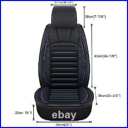 For Dodge Challenger Luxury Car Seat Covers Full Set Front Rear Leather 5/2 Seat