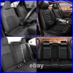 For Ford Car 5-Seat Covers Waterproof Leather Front & Rear Full Set Cushion NEW