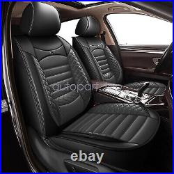 For Ford Car 5-Seat Covers Waterproof Leather Front & Rear Full Set Cushion NEW