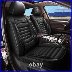 For Ford Car 5-Seat Covers Waterproof Leather Front & Rear Full Set Cushion NEW