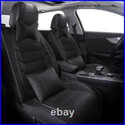 For Ford Fiesta RS ST Leather Full Set 5-Seat Cover Cushion + Pillows Front&Rear