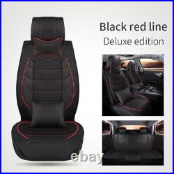 For Ford Fusion 2013-2019 Car Seat Cover Full Set PU Leather Front&Rear Cushion