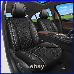 For HYUNDAI Santa Fe 2009-2018 Car 5-Seat Cover Full Set PU Leather Protector