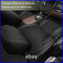 For HYUNDAI Santa Fe 2009-2018 Car 5-Seat Cover Full Set PU Leather Protector