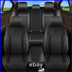 For HYUNDAI Santa Fe 2009-2018 Car 5-Seat Cover Full Set PU Leather Protector