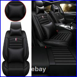 For Honda Accord Car 5-Seats Seat Leather Seat Cover Pillows Protector Full Set