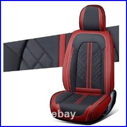 For Honda Car Seat Covers Nappa Leather Front Rear Bench Cushion Protector 5 Sit