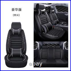 For Honda Civic Hatchback Sport Sedan 2/5-Seat Full Set Car Seat Cover luxur PU