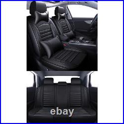 For Honda Fit Luxury Car Seat Covers Full Set Front Leather 5/2 Seat Waterproof