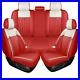 For Honda Luxury Napa Leather Car Seat Covers Front Rear Full Set Protectors