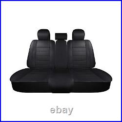 For Honda Ridgeline Sport Car Seat Cover Full Set Front Rear PU Leather Cushion