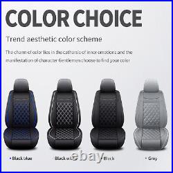For Hyundai Elantra Car Seat Cover PU Leather Front Rear Cushion Full Set 2/5Pcs
