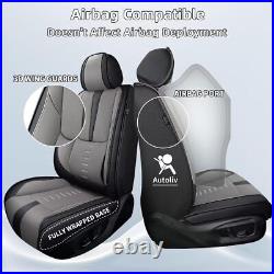 For Hyundai Kona 2018-2024 Car 5 Seat Covers Full Set Protector Pad Faux Leather