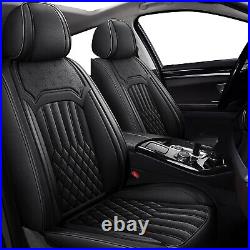 For Hyundai Sonata 2004-2014 Car 5-Seat Cover Faux Leather Full Set Seat Covers