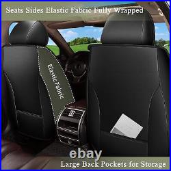 For JEEP Cherokee 2014-2021 Car 5-Seat Cover Full Set PU Leather Protector Pad