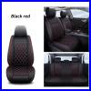 For Jeep Gladiator Full Car Seat Covers Deluxe PU Leather 2/5-Seats Front & Rear