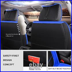 For Jeep Gladiator Full Set Seat Cover 5-Seat Front & Rear Cushion + Headrests