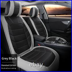 For Jeep Grand Cherokee SUV Car 5 Seat Cover Full Set PU Leather Deluxe Cushion