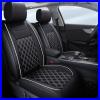 For Jeep Wrangler PU Leather Front 2-Seat Full Set 5-Seat Cover Cushion Backrest