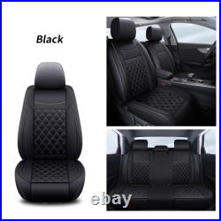 For Jeep Wrangler SUV Car Seat Covers Full Set Leather Front 5/2 Seat Waterproof