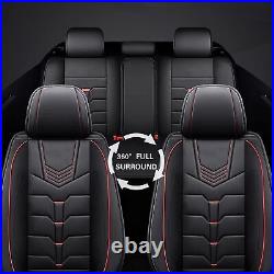 For KIA Forte 2010-2024 Car 5-Seats Front&Rear Car Seat Cover Cushion Full Set