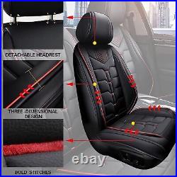 For KIA Forte 2010-2024 Car 5-Seats Front&Rear Car Seat Cover Cushion Full Set