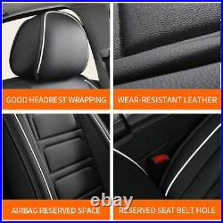For Kia Forte 2010-2021 Faux Leather Seat Cover Full Set Car 5 Seats Cushion