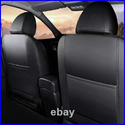 For Kia Forte 2019-2021 Car 5 Seat Covers Front Rear Back Leather Cushions