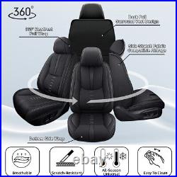 For Kia SPORTAGE 2009-2024 Car 5-Seat Cover Faux Leather Protector Full Set Pad