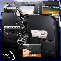 For Kia Sportage 2009-2024 Faux Leather Car 5-Seat Covers Front&Rear Full Set