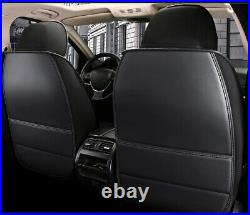 For Lexus 5-Seats Leather Car Seat Covers Full Set Seat Cushion Protector
