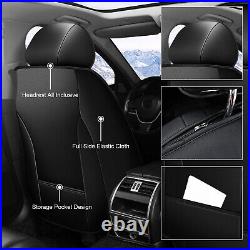 For Lexus RX350 2007-2023 5-Seat PU Leather Front&Rear Car Seat Covers Full Set