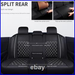 For Lexus RX350 RX450h NX300 Car Seat Cover Full Set Front +Rear Cushion Leather