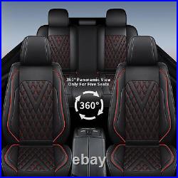 For Mitsubishi Lancer 2012-2017 Car Seat Covers Faux Leather Full Set Cushion