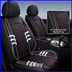 For Mitsubishi Lancer 2012-2017 Car Seat Covers Faux Leather Full Set Cushion