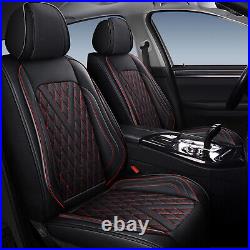 For Mitsubishi Lancer 2012-2017 Car Seat Covers Faux Leather Full Set Cushion