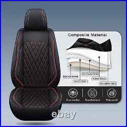 For Mitsubishi Lancer 2012-2017 Car Seat Covers Faux Leather Full Set Cushion