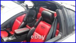 For Nissan 300ZX/Z32 (1990-1999) Replacement Leather Seat Covers Black/Red
