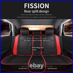 For Nissan Altima Car Seat Cover PU Leather Protector Front Rear Full Set 5-Sits