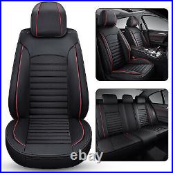 For Nissan Altima Pulsar 2008-2022 Leather Seat Covers 5-Sits Front&Rear Cushion