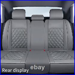 For Nissan Frontier 2009-2023 Car Seat Cover Full Set 5-Seats Cushion Front+Rear