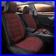 For Nissan Frontier Luxury Leather Full Set Car 5 Seat Covers Front Rear Cushion